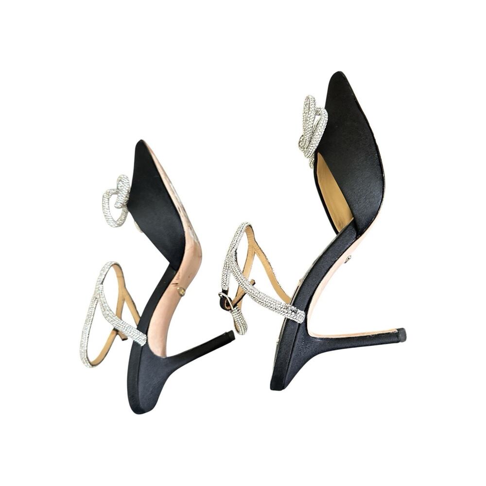 Badgley Mischka Jasmine Pointed Toe Pump Size 7 Sacred Stiletto style - Picture 6 of 8